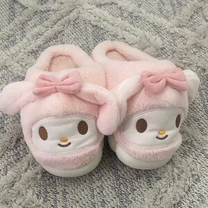 Cute Pink Character Slippers